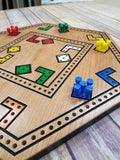 Pegs and Jokers board game