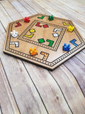 Pegs and Jokers board game