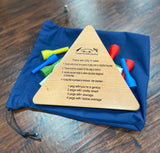 Peg Triangle Solitaire, Trickey Triangle