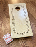 Cornhole Cribbage Board