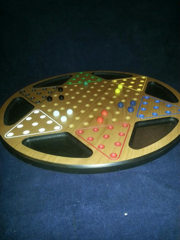 18 in Wooden Chinese Checkers